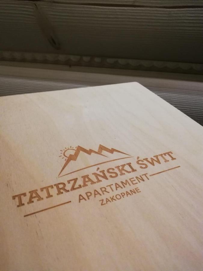 Apartament Tatrzanski Swit Z Tarasem 20M2, Garazem Podziemnym, Grota Solna 자코파네 외부 사진