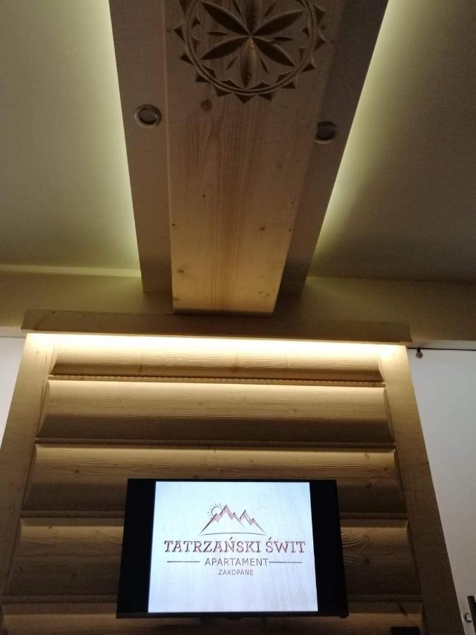 Apartament Tatrzanski Swit Z Tarasem 20M2, Garazem Podziemnym, Grota Solna 자코파네 외부 사진
