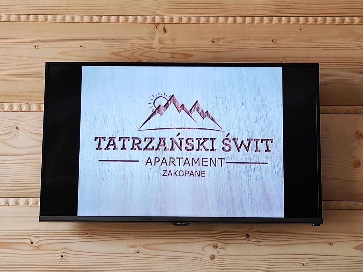Apartament Tatrzanski Swit Z Tarasem 20M2, Garazem Podziemnym, Grota Solna 자코파네 외부 사진